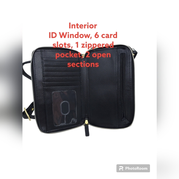 Buxton Everywhere Crossbody Floral Cell Phone/Wallet - Picture 9 of 10